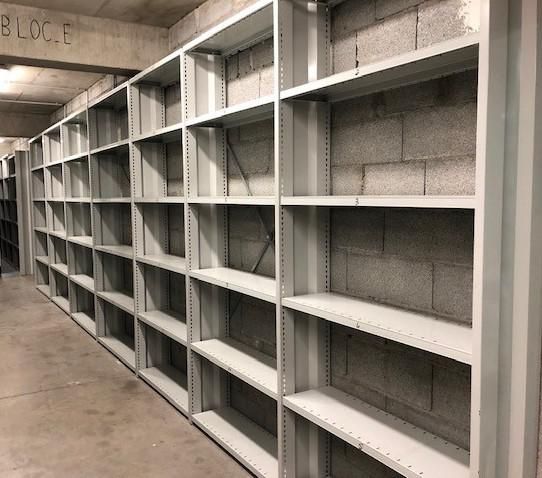 Null Set of shelving for storage consisting of 2 single fixed shelves (long leng&hellip;