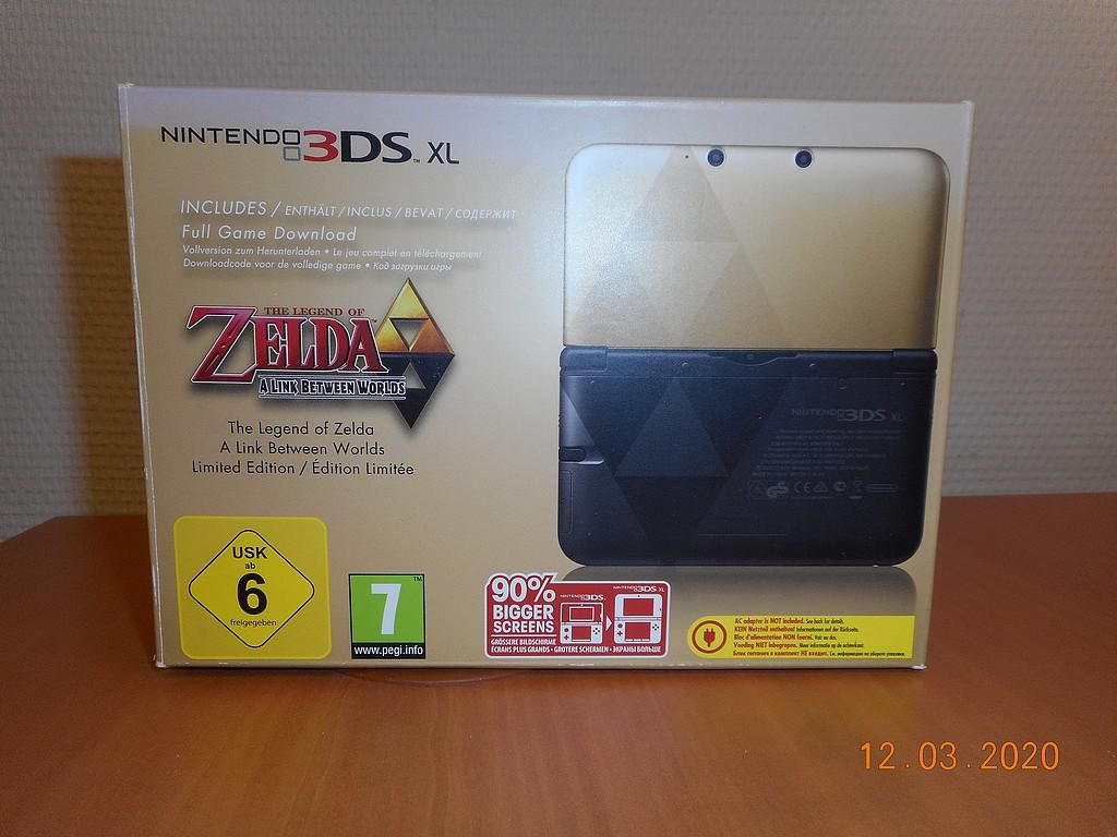 Null Console de jeux NINTENDO 3DS XL Edition Limited The Legend of Zelda A Link &hellip;
