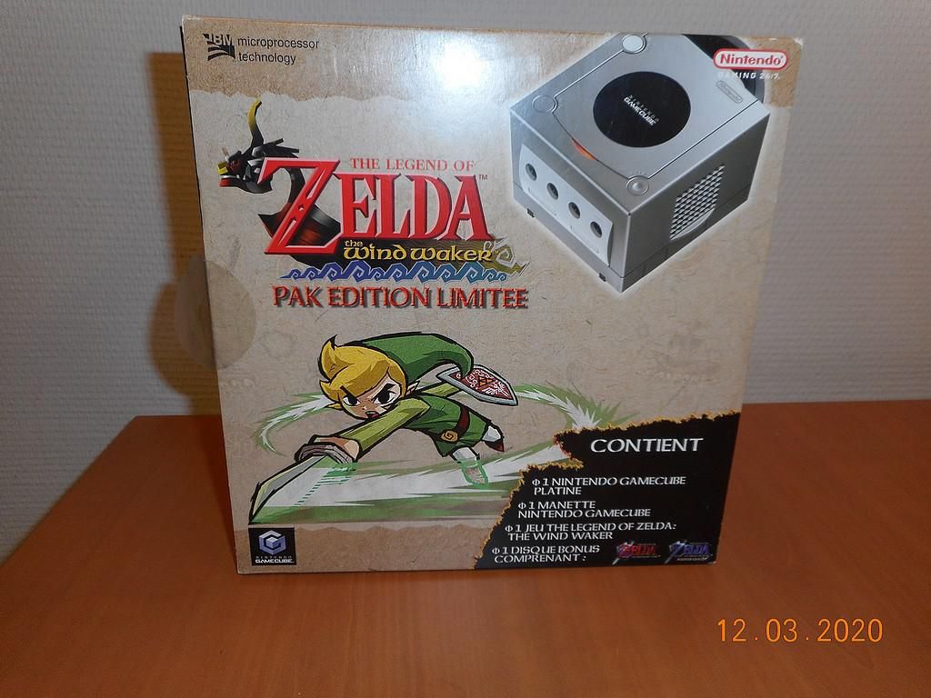 Null Console de jeux GAMECUBE PAL The Legend of Zelda pak Limited Edition avec c&hellip;