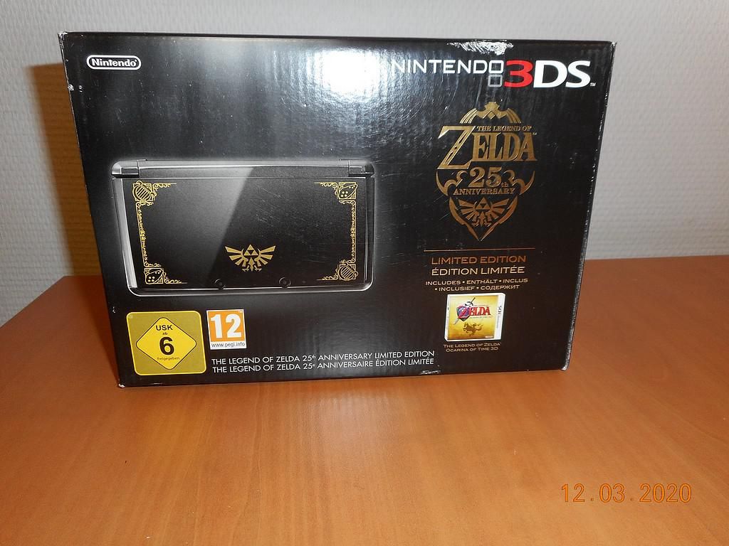 Null Console de jeux neuve NINTENDO 3DS Edition Limited The Legend of Zelda 25 t&hellip;