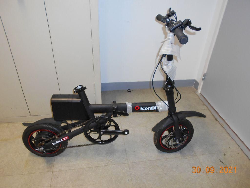 Null Vélo électrique pliant IconBit e-Bike K7 neuf, selle, pédales et chargeur m&hellip;