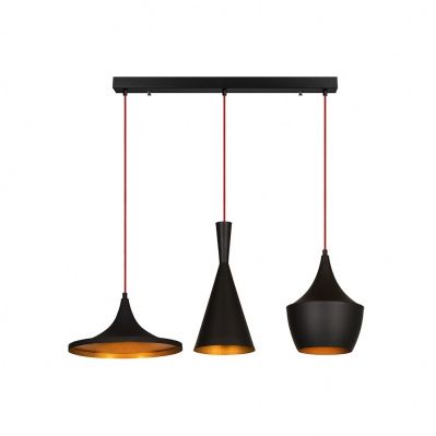 Null Elmas hanging lamp - black, red and gold color - 0 80 x 130 cm_KO-HOMITIS -&hellip;