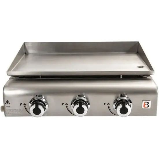 Null Gas griddle Delicia 3 burners - Stainless steel - 59x49x21,5cm - sold new w&hellip;