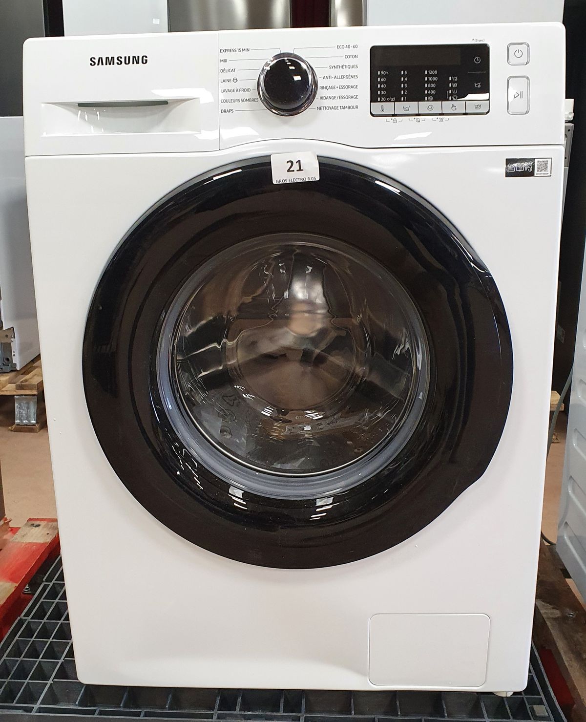 Null Chambered washing machine Samsung WW90TA026AE - Capacity 9kg (61 L drum) - &hellip;
