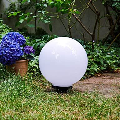 Null Lampe boule solaire LED 20 cm -vendu neuf avec défaut d'emballage et/ou d'a&hellip;