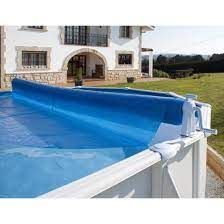 Null Enrouleur de bâches pour piscines hors-sol ajustable jusqu'à 6,5m de large &hellip;