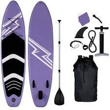 Null Pack Paddle Gonflable 320x78x15cm DAMILY® - Violet et noir - Accessoires co&hellip;