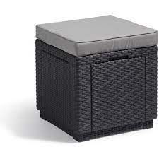Null Table cube ALLIBERT - JARDIN -vendu neuf avec défaut d'emballage et/ou d'as&hellip;