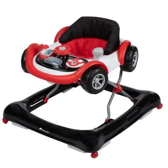 Null Baby walker Racing Black with musical tablet, from 6 months to 18 months BE&hellip;