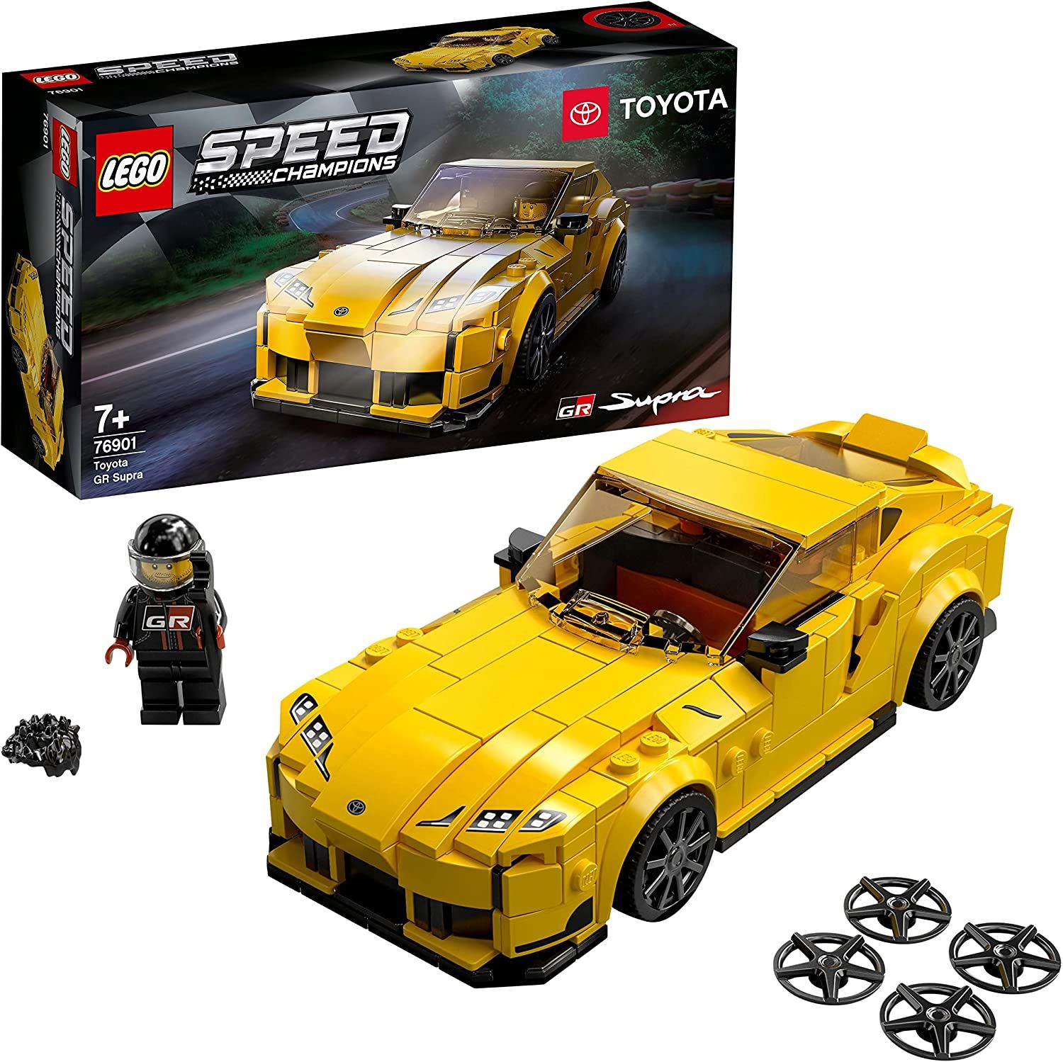 Null LEGO 76901 Speed Champions Toyota GR Supra - vendu neuf avec défaut d'embal&hellip;