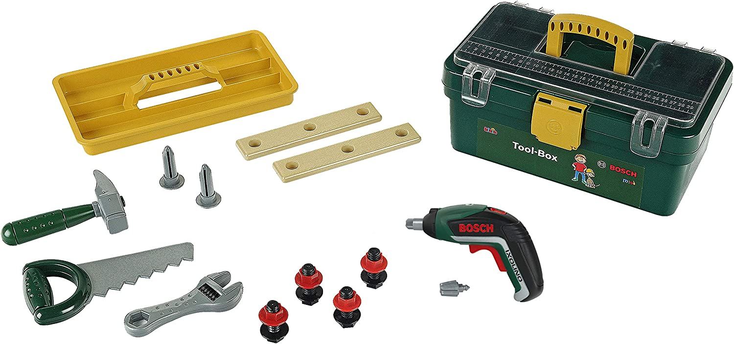 Null Caisse à outils Bosch - Visseuse à piles Ixolino - avec accessoires dont un&hellip;