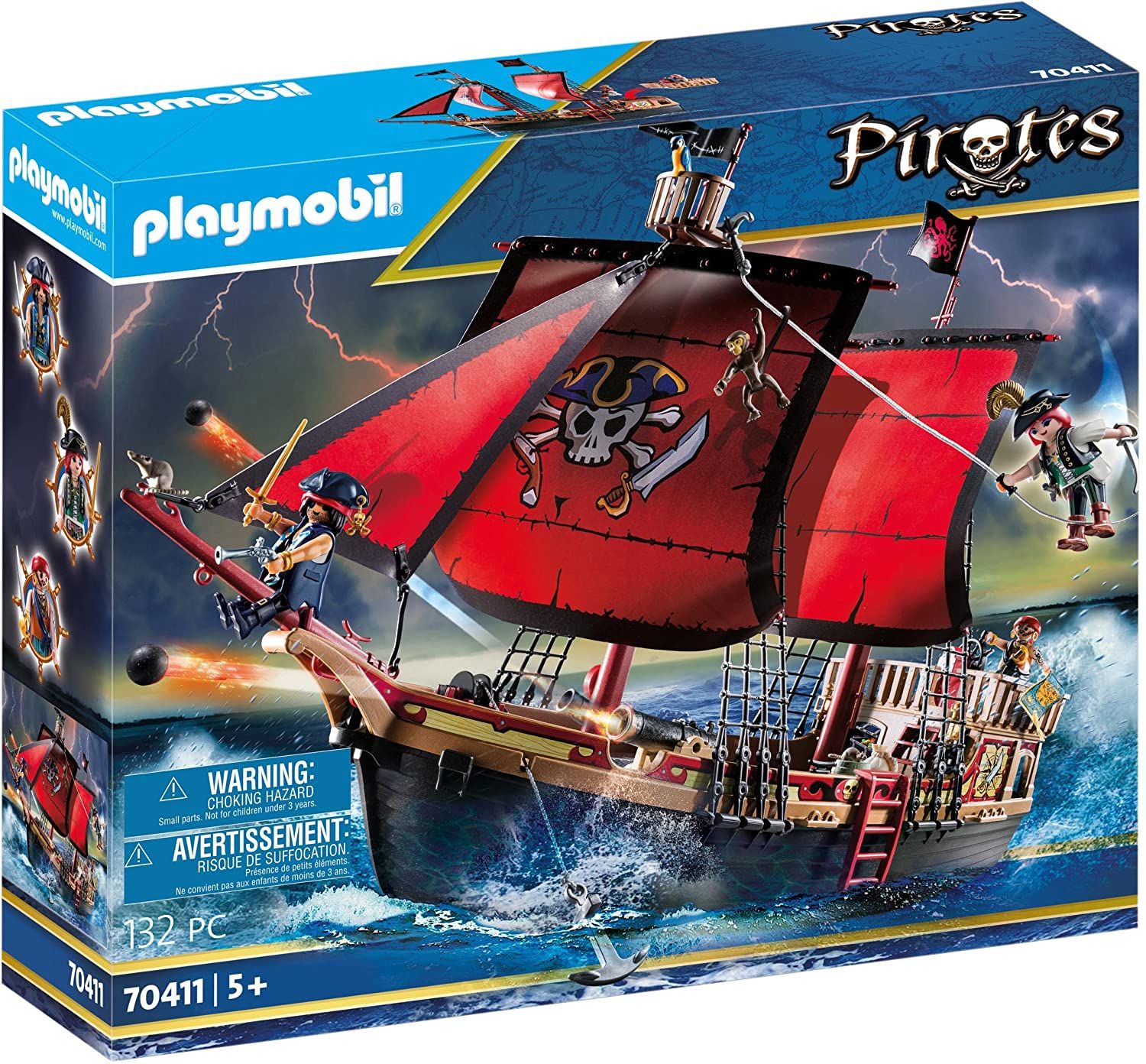 Null Playmobil Les Pirates 70411 Bateau Pirate- Pirates - vendu neuf avec défaut&hellip;