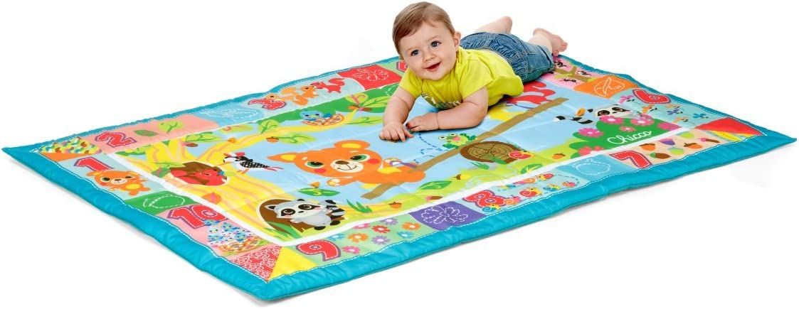 Null Children's Playmat with Forest Animals Chicco Forest Mat XXL - 135 x 90 cm &hellip;