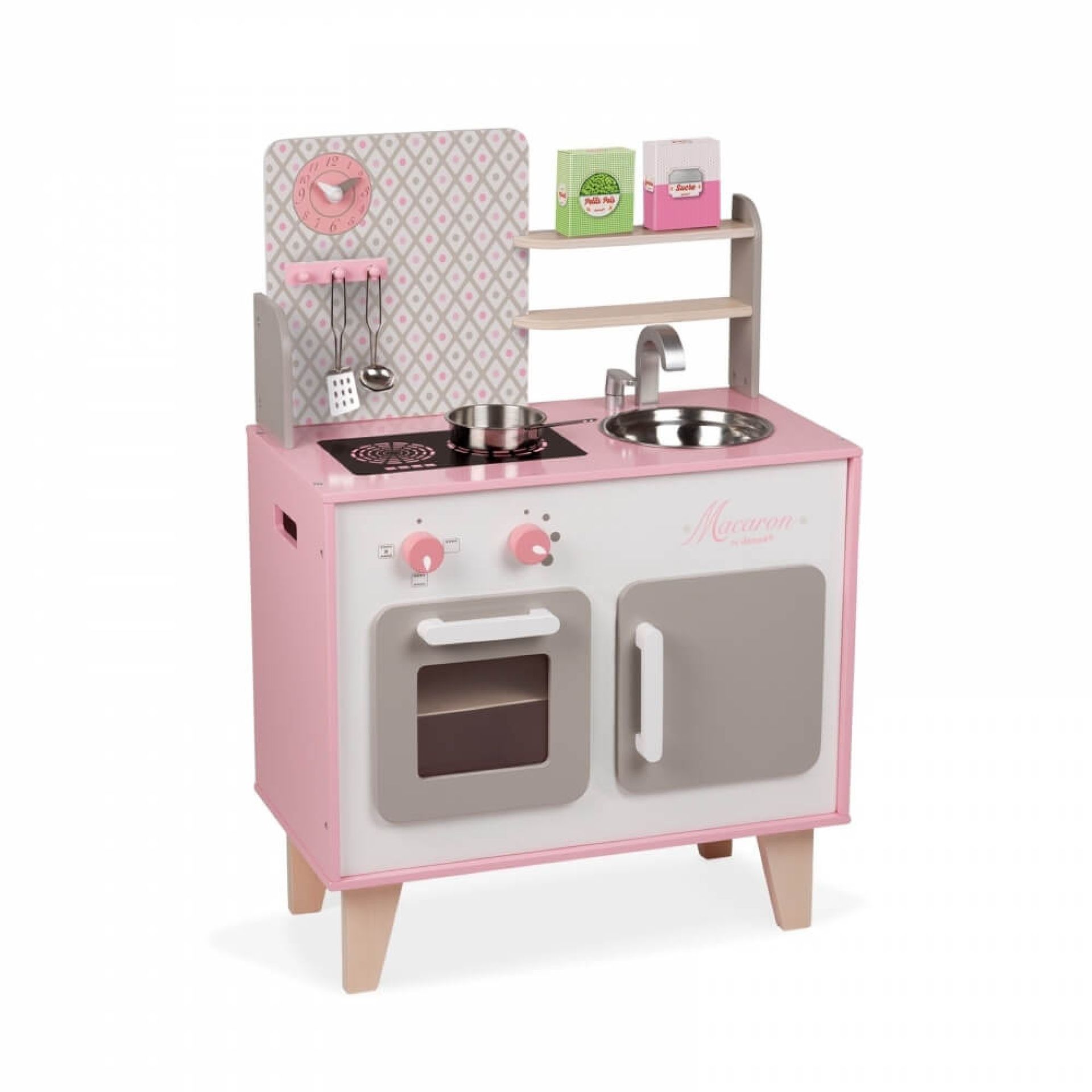 Null Wooden children's kitchen Macaron Janod J06567 - 3/8 years - sold new with &hellip;