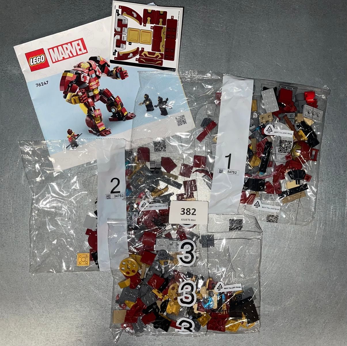 Null LEGO 76247 Marvel Hulkbuster : La Bataille du Wakanda, Jouet avec Figurine &hellip;