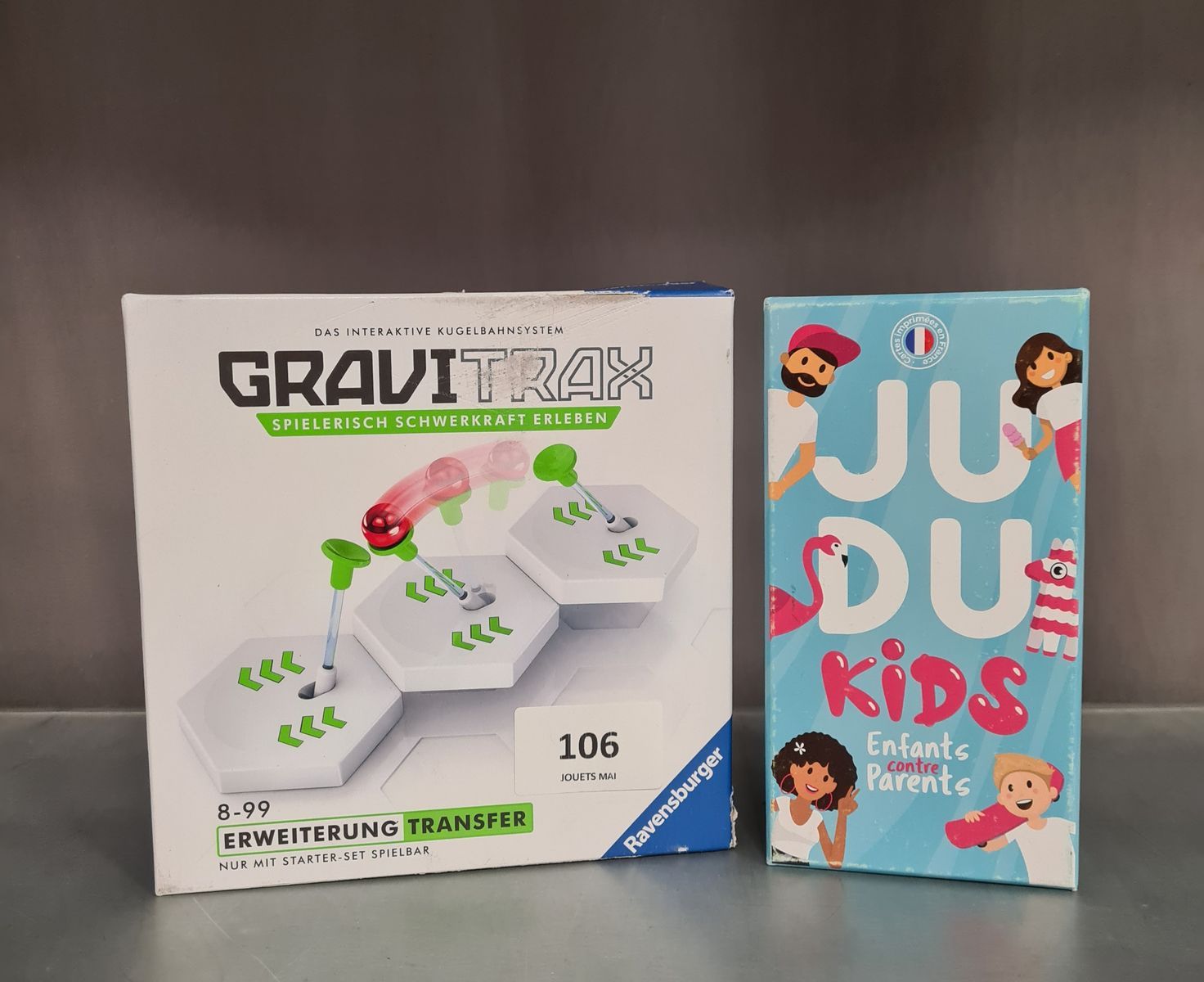 Null Lot de 2 jeux : GRAVITRAX / JUDO Kids- vendu neuf avec défaut d'emballage p&hellip;