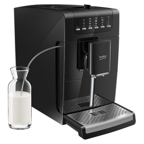 Imperative sugar Endless BEKO CEG7425B Automatic Espresso Machine - Integrated milk frother - Black  - sold in working condition with traces of use possible - without warranty  - non contractual photo