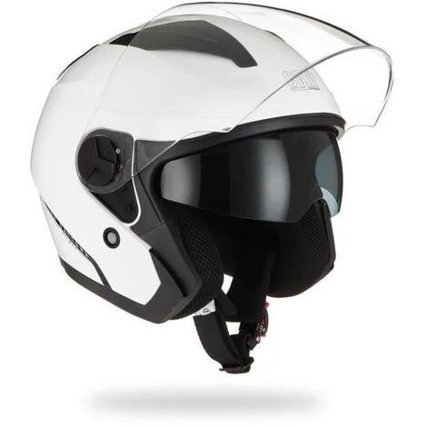 Null Jet helmet 130A CGM - Daytona White - sold new with packaging defect and/or&hellip;