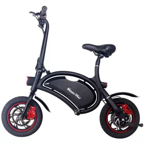 Null Electric scooter Moovway E-Moov - B3 Black - sold new with packaging defect&hellip;