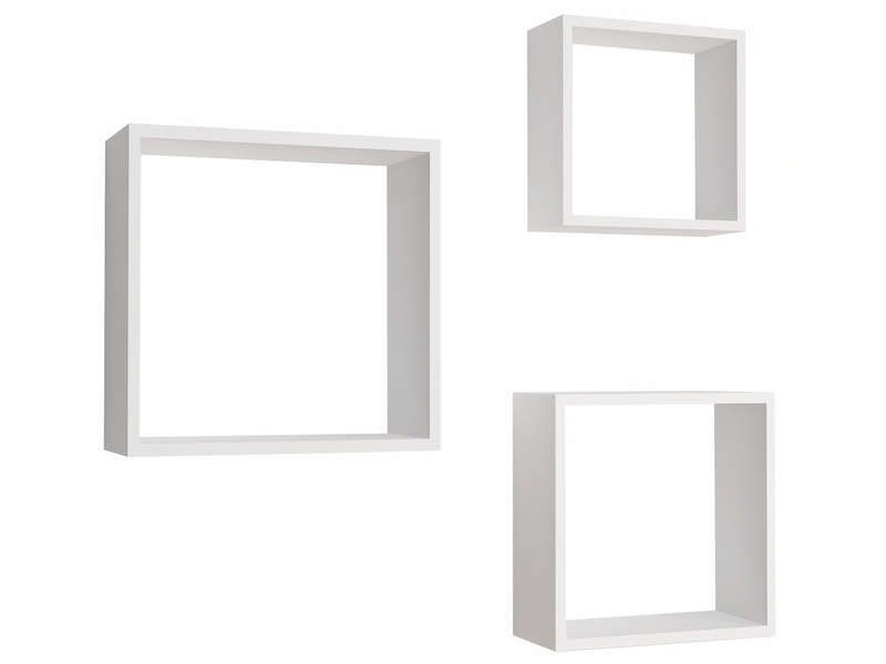 Null Set of 3 shelves "CARE 3" - white - 557647-sold new with slight defect of a&hellip;