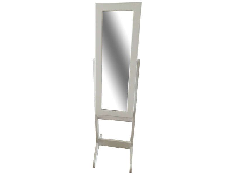 Null Mirror Psyche QABI H130xL34 cm - White - 708104-sold new with slight defect&hellip;