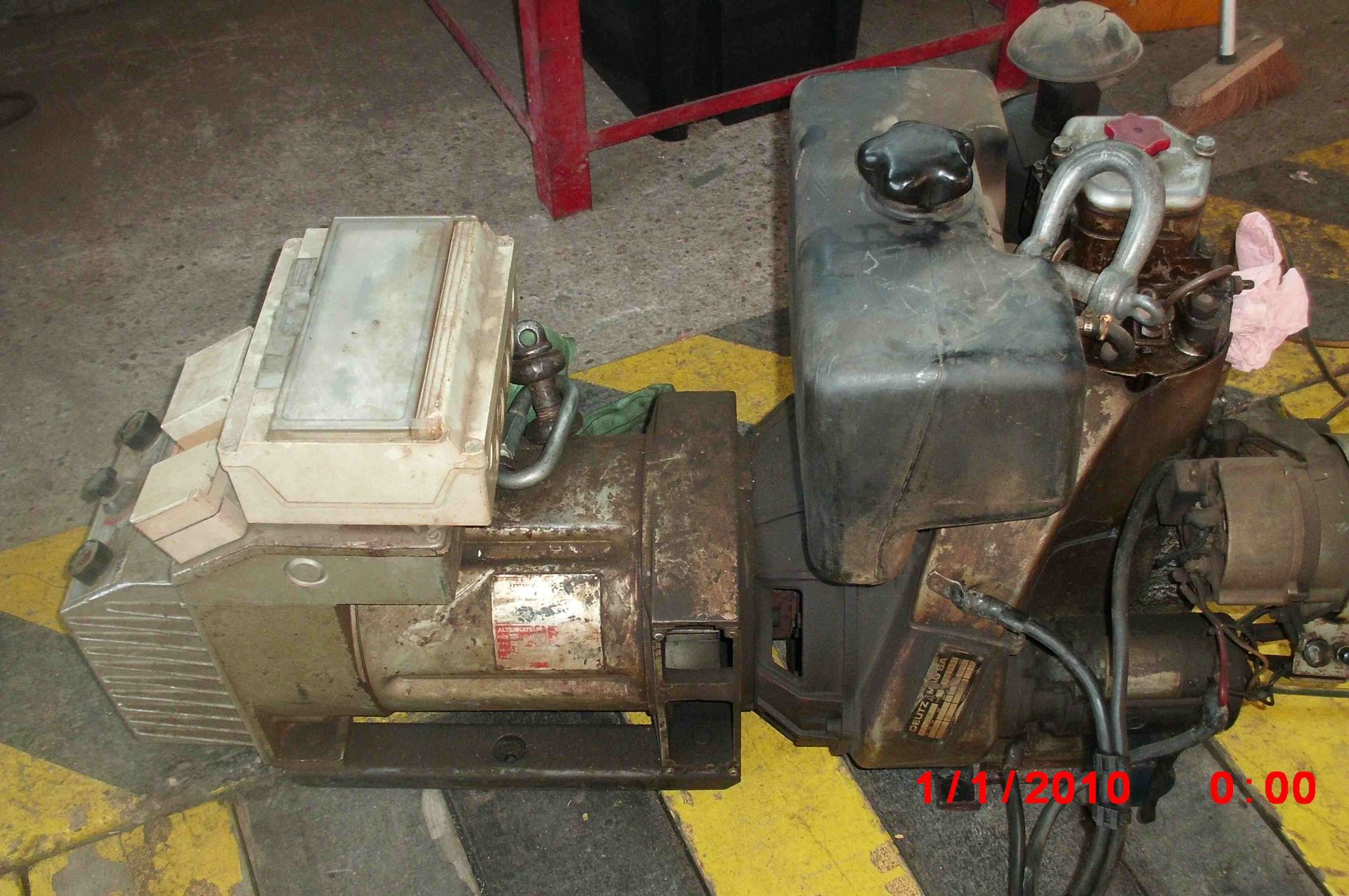 Null Autonomous welding machine from 1986. Engine DEUTZ MAG Type F 1L 210D power&hellip;