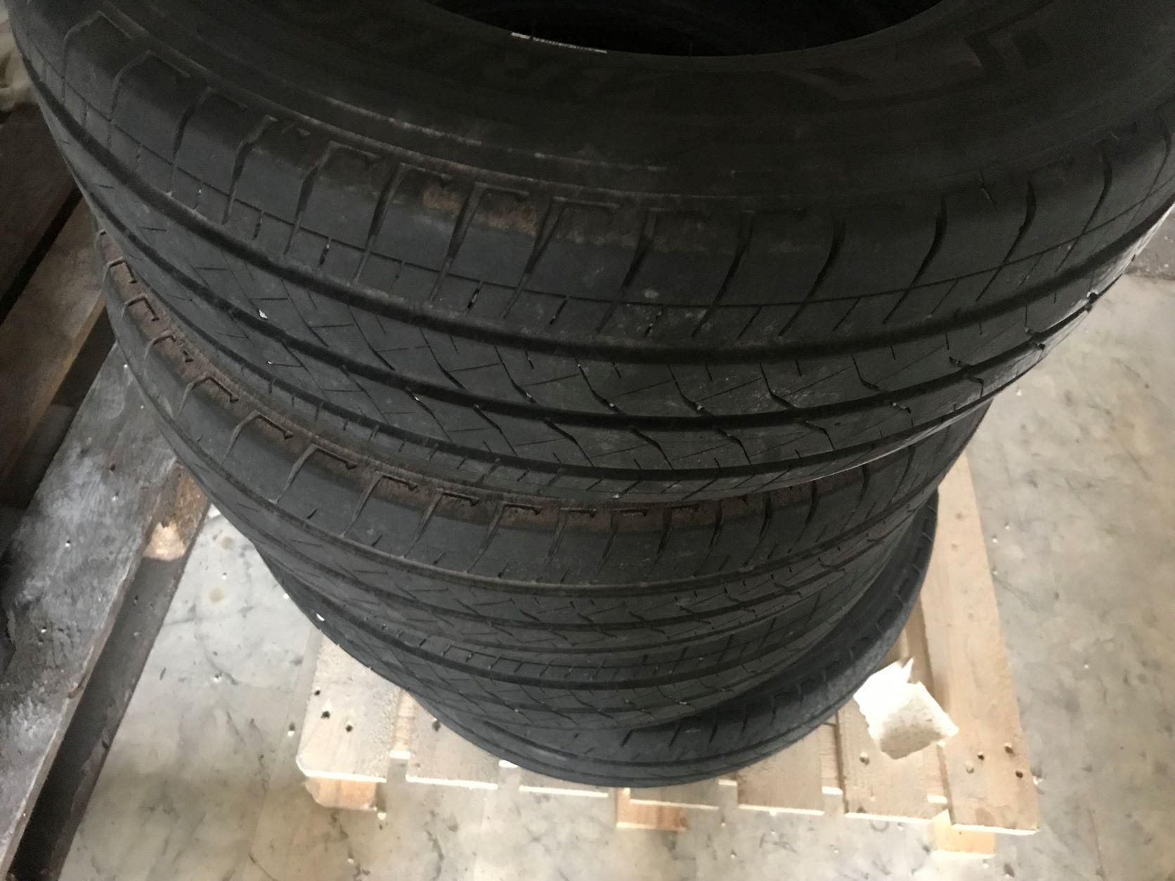 Null Lot 2 - 4 BRIDGESTONE summer tires type Duravis R660 (dimensions 225/65 R16&hellip;
