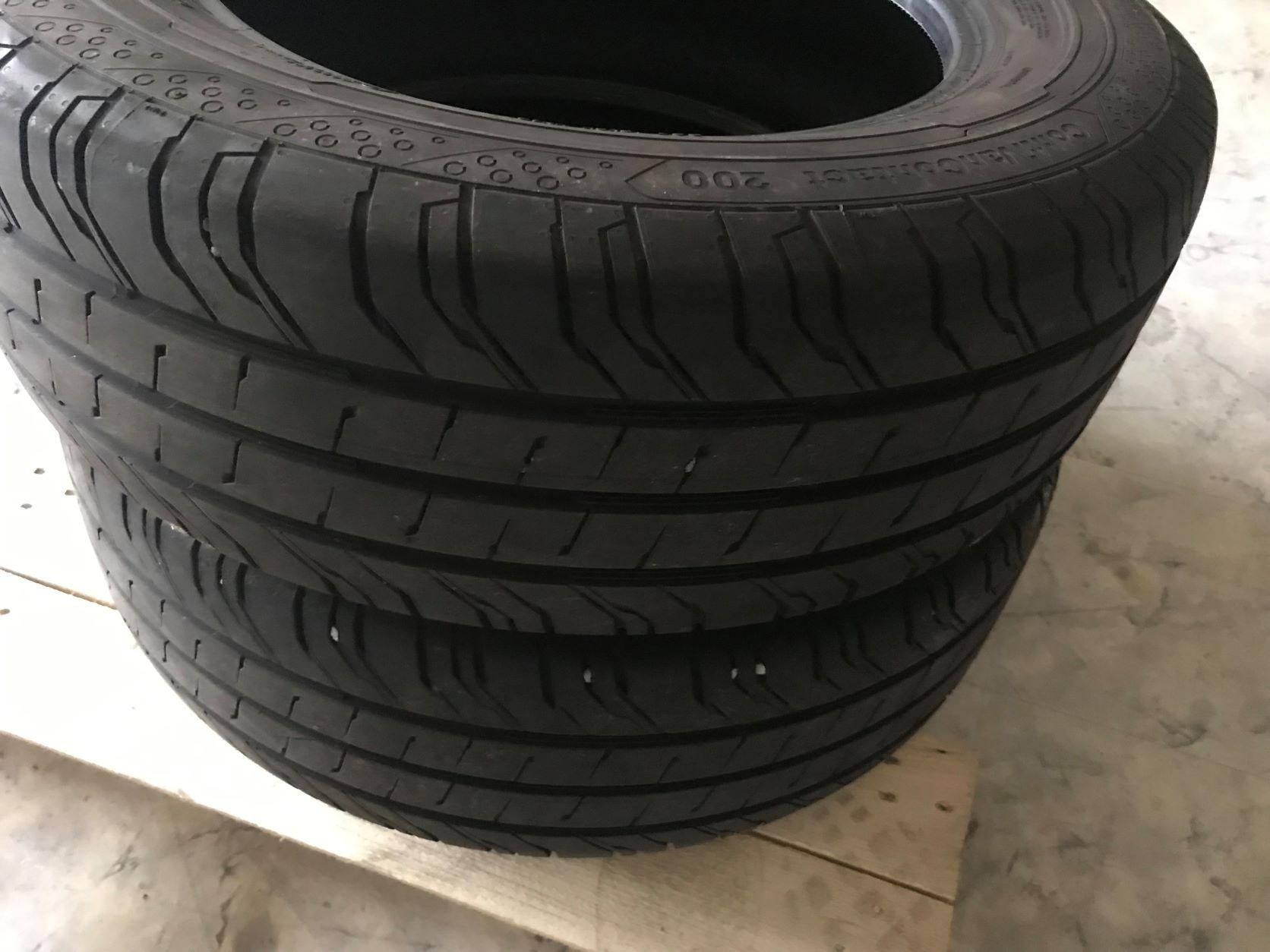 Null Lot 3 - 2 CONTINENTAL summer tires type ContiVanContact 200 (size 215/65 R1&hellip;