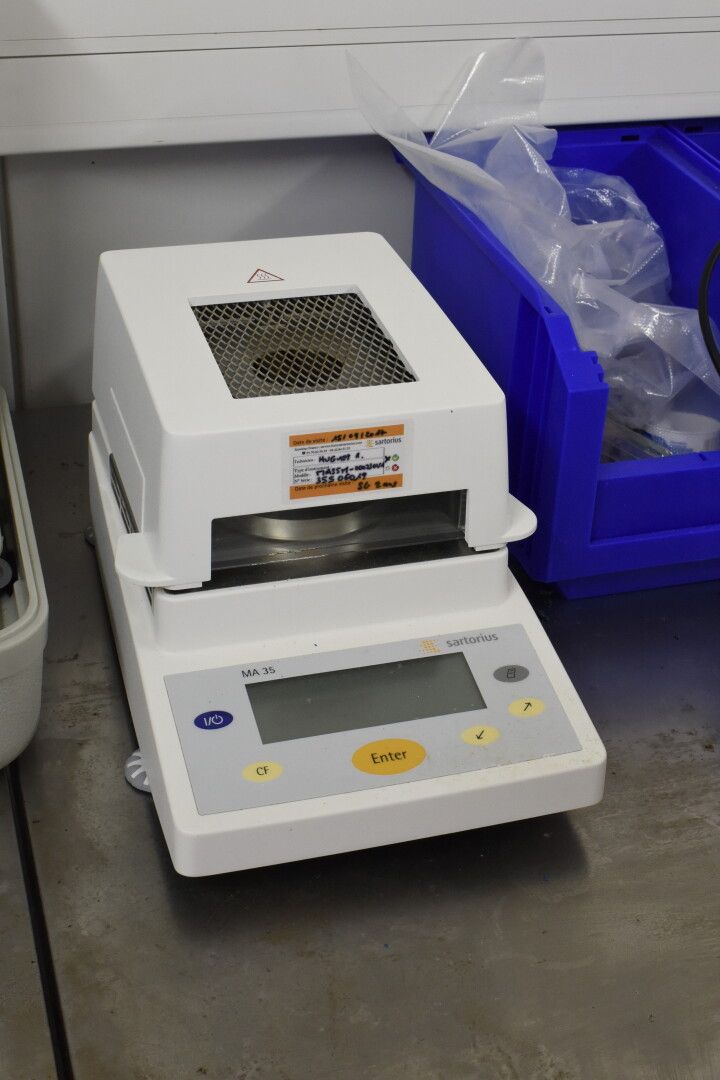 Null 
Analyseur d’humidité infrarouge SARTORIUS MA35M-000230V1 à affichage digit&hellip;
