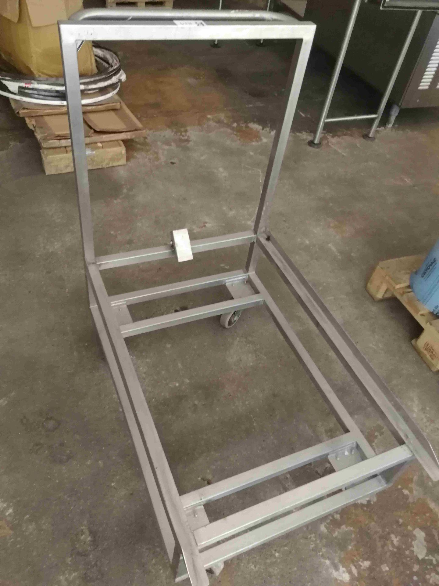 Null STAINLESS STEEL TROLLEY