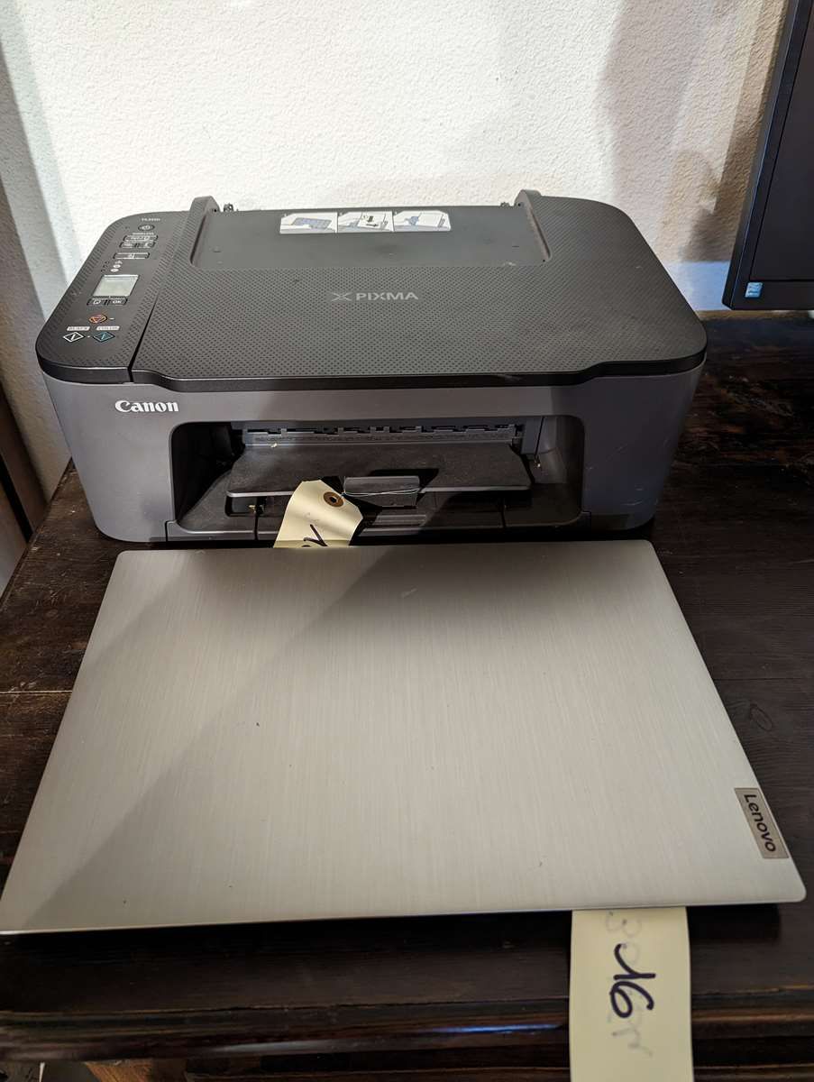 Null 1 Laptop computer brand LENOVO + Printer PIXMA