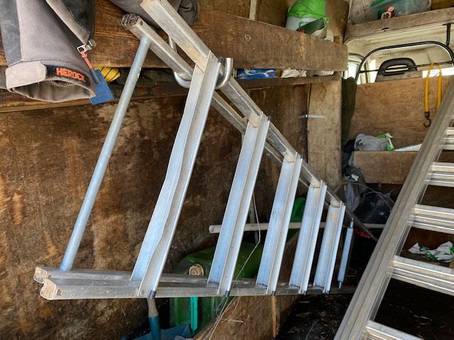 Null 1 Aluminium step ladder