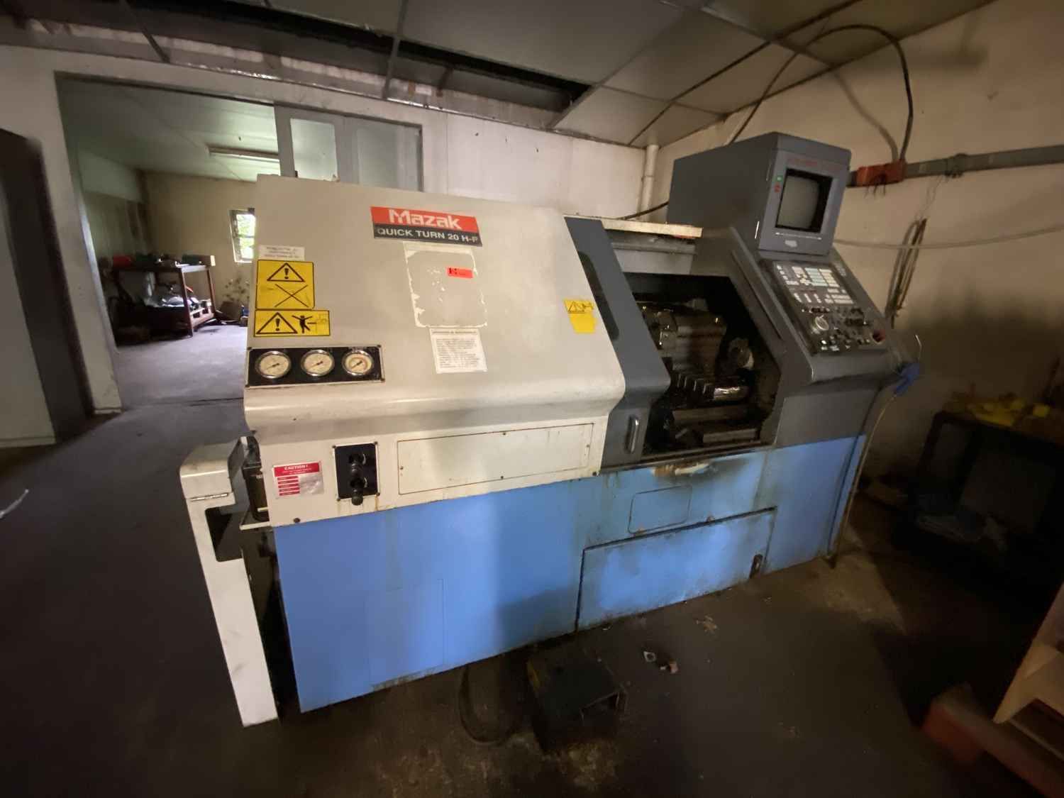 Null 1 MAZAK QUICK TURN 20 HP digital lathe year 1997