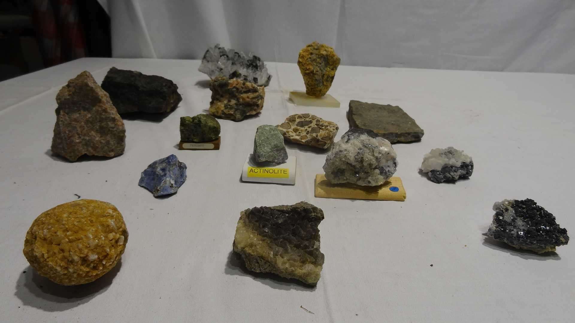 Null Set of stones including : QUARTZ BLOCK WITH PYRITE AND HEMATITE (Bulgaria);&hellip;