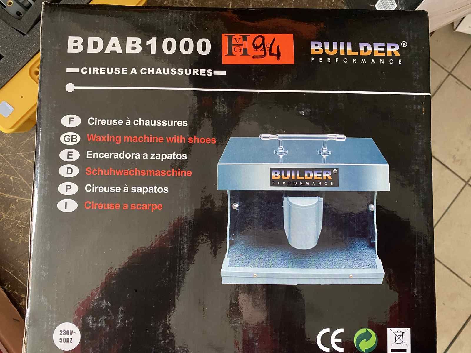 Null 
B*129 - LUSTREUSE CIREUSE A CHAUSSURE BDAB1000 BUILDER - ARTICLE NEUF