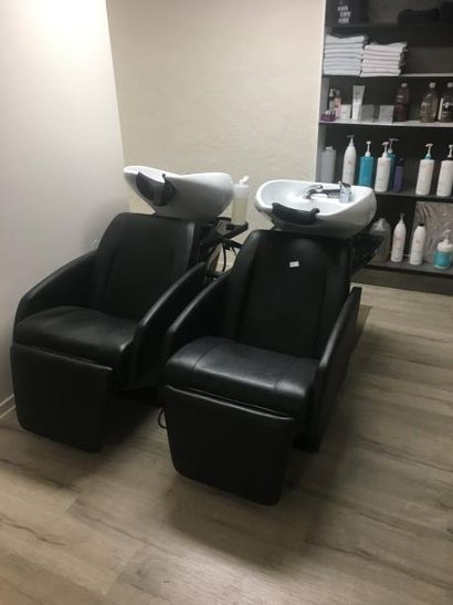 null 2 bacs shampoing assise massante