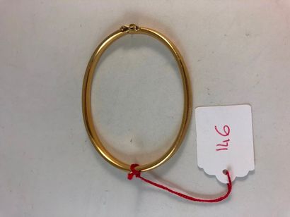 null Un bracelet ouvrant or 12,8GR AC