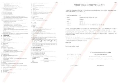null Marque RENAULT Immatriculation BP-098-XT 

Type commercial : PL12T

Date de...