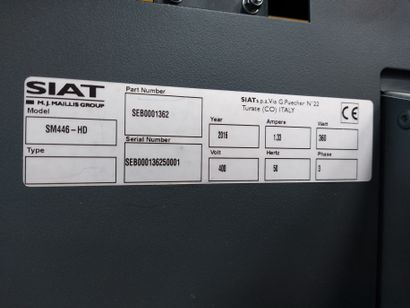 null 
scotcheuse automatique SIAT SM446-650-HD année 2016



notice
﻿﻿