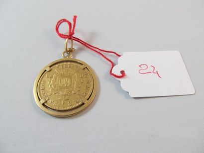 null Un pendentif avec pièce 7,9Gr AC