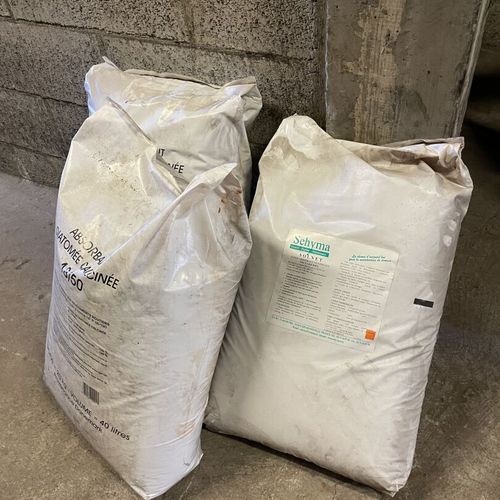 Null 3 sacs d'absorbant DIATOMEE CALCINEE 18/50 20 kg