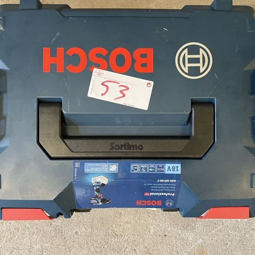 Null BOSCH GSH- 18V screwdriver in its box