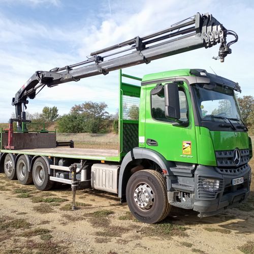 Null PLATEAU GRUE MERCEDES 8X4*4 AROCS 3240 EQUIPE GRUE HIAB 244.7
HIPRO
EB-503-&hellip;