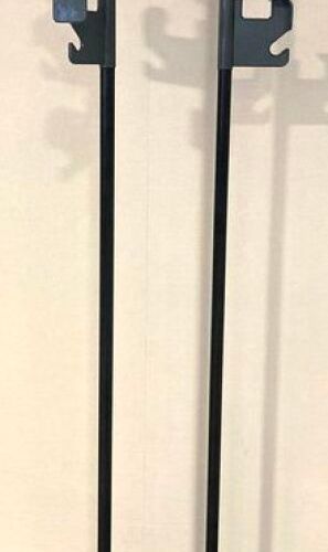 Null COAT RACK JEAN-PIERRE VITRAC EDITION MANADE, BLACK LACQUERED STEEL STRUCTUR&hellip;