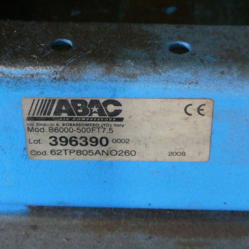 Null 2008 ABAC COMPRESSOR
HP 7.5 T - LT 500