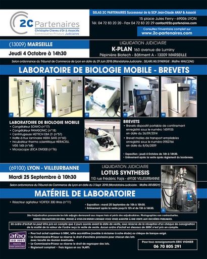 LJ K-PLAN 163 AVENUE DE LUMINY Pépinière Biotech Bâtiment A 13009 MARSEILLE (SELARL MJ SYNERGIE : ME Bruno WALCZAK)