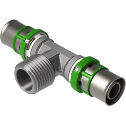 COMAP Té mâle à visser 40x3,5 - 1''1/4 - 40x3,5 (x2) Réf. 7132GW4011440 3430651461610 FONCTIONNEL (Produit Neuf)