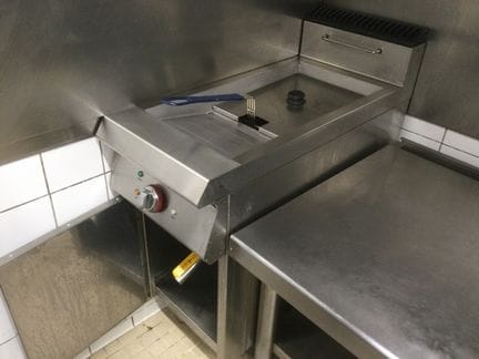 Une friteuse