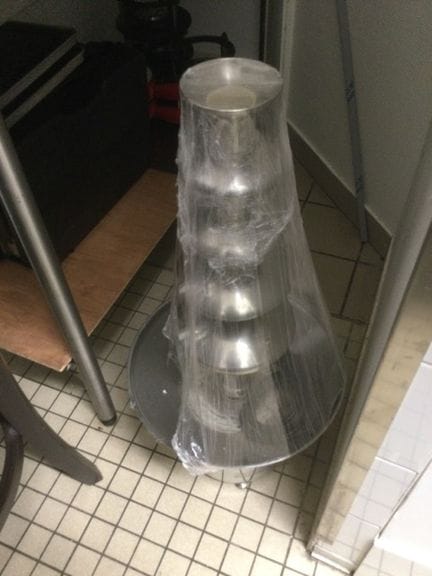 Une fontaine à chocolat