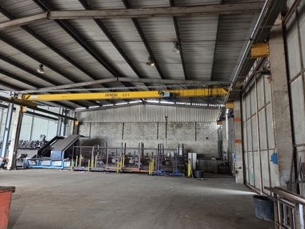 Un pont roulant 3,2 T de marque DEMAG